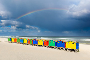 Muizenberg South Africa Rainbow 