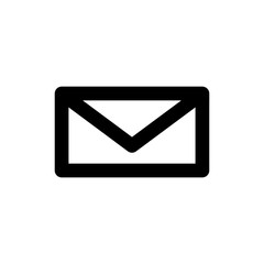 Mail vector icon isolated on background. Trendy sweet symbol. Pixel perfect. illustration EPS 10.