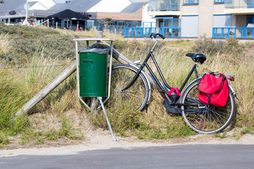 Fahrrad in den D&uuml;nen von Holland/Niederlande