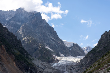 Glacier Chalaadi, Mestia, Svan&eacute;tie, G&eacute;orgie