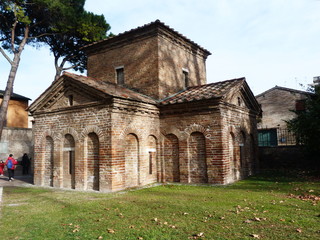 Fototapeta na wymiar Mausoleum of Santa Placidia in Ravenna, Italy 4