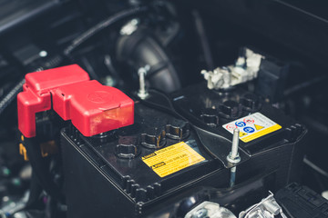 Clese up battery on Engine room