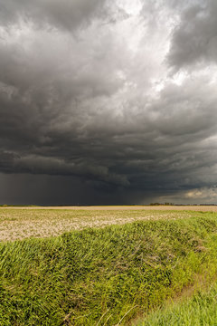Unwetter &uuml;ber Ostfriesland
