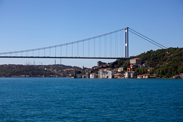 Fatih Sultan Mehmet bridge Istanbul