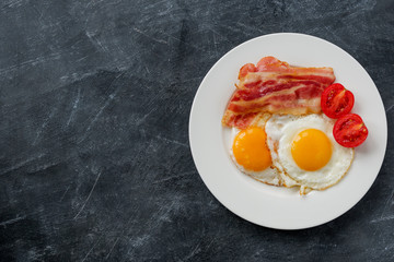 fried eggs