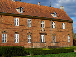 Historic mansion house on Fyn Funen Island Denmark