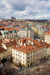 Naklejka na ściany i meble View of Prague