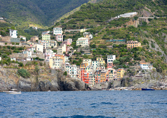 Fototapeta na wymiar Riomaggiore Cinque Terre