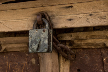 Ancient door and Locks