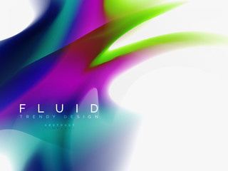 Background abstract - liquid colors wave flow