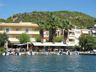 Isola di Poros. Grecia