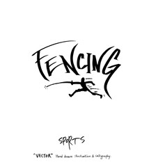 스포츠 포스터 / 손으로 그린 스포츠 그림