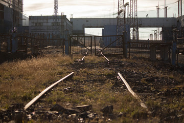 Fototapeta premium Abandoned railway