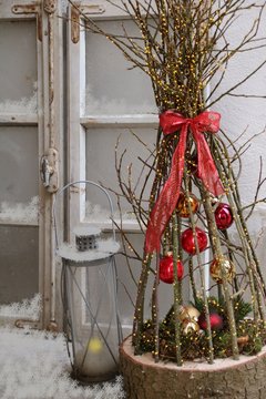 weihnachtsdeko rustikal