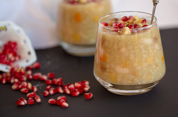 ashura is a traditional dessert