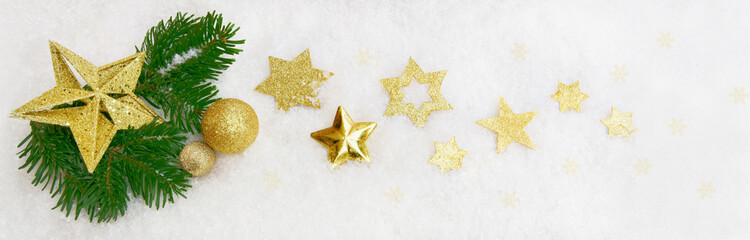 Fototapete Christmas Weihnachten Advent Panorama Bordure Hochauflosend Kugeln Schleife Textraum Copy Space Johanna Muhlbauer