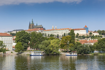 view of the old city of prague