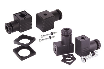 Connectors for solenoid valve and water meter. Spare parts for professional coffeee machines....