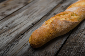 Fresh baguette delish crispy