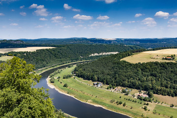 Fototapeta premium aerial view of countryside