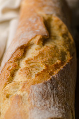 Fresh baguette delish crispy