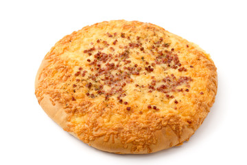 Fladenbrot mit Schinken und Käse