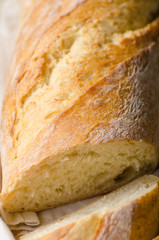 Fresh baguette delish crispy