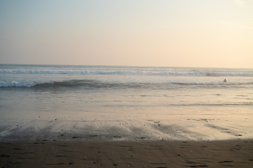 Fototapeta na wymiar Beach at Sunset