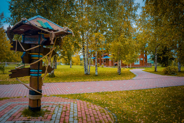 tourism in small Karelians near Arkhangelsk