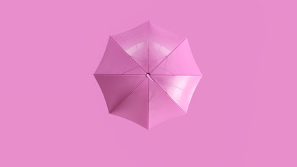 Pink Umbrella 3d illustration © paul