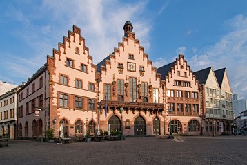 Fototapeta na wymiar Der Frankfurter Römer, Frankfurt am Main, Hessen, Deutschland 