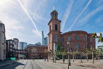 Paulskirche und Neues Rathaus in Frankfurt am Main, Hessen, Deutschland  © Lapping Pictures