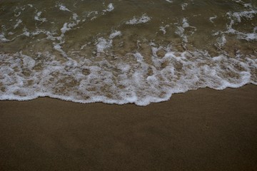 Fototapeta na wymiar Waves On The Beach
