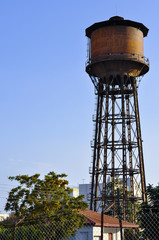 Water tower in Larnaka, Cyprus