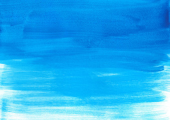 abstract gradient blue watercolor paint, wallpaper texture background illustration