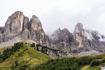 Fototapeta na wymiar Italien - Südtirol - Grödner Joch