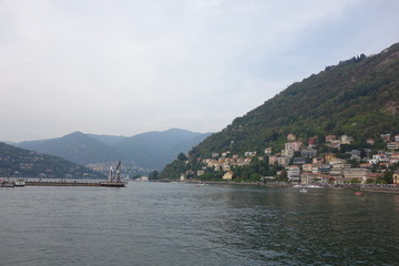 湖　コモ　イタリア　COMO ITALY
