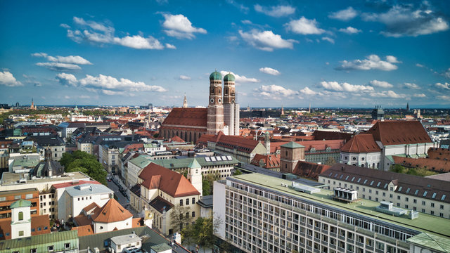 Cathedral Frauenkirche in Munich, Germany
