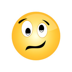 Smile icon. Emotion smile. Vector Illustration