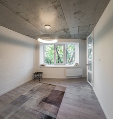 Rest zone in a modern apartment. Reading area in studio apartments.  © Aleks Kend