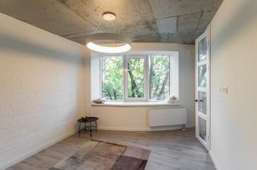 Rest zone in a modern apartment. Reading area in studio apartments.  © Aleks Kend