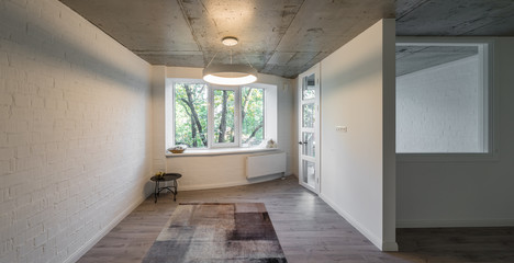 Rest zone in a modern apartment. Reading area in studio apartments.  © Aleks Kend