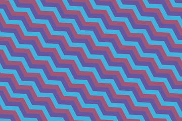 Zigzag pattern. Geometric background flat style illustration. Texture for print, banner, web, flayer, cloth, textile. 