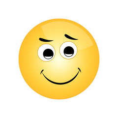 Smile icon. Emotion smile. Vector Illustration