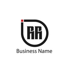 Fototapeta premium Initial Letter RR Logo Template Design