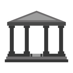 bank building symbol financial economy