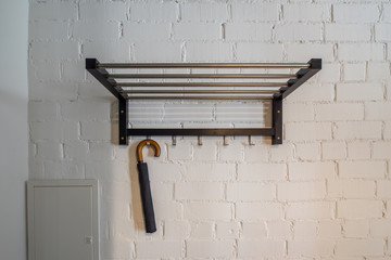 Entrance hall and corridor in a modern apartment. Entrance hall and entrance door to studio apartments.  © Aleks Kend