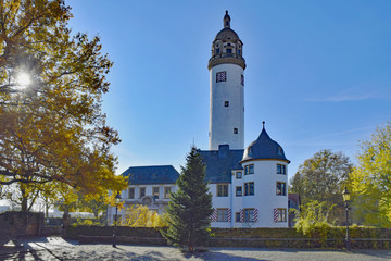 H&ouml;chster Schloss, Frankfurt-Hoechst, Hessen, Deutschland 