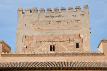 Myrtenhof, Nasridenpalast, Alhambra, Granada, Andalusien, Spanien