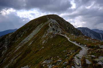 hiking trail in tatra mountains in Slovakia © Martins Vanags